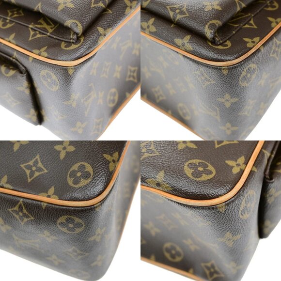 LOUIS VUITTON Multipli Cite Shoulder Bag Monogram Leather Brown M51162 97YG865 - Picture 14 of 16